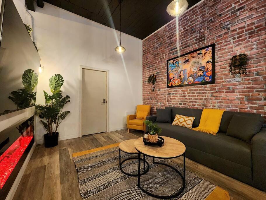 קוויבק סיטי Loft Style Industriel-Centre-Ville+Parking Gratuit חדר תמונה